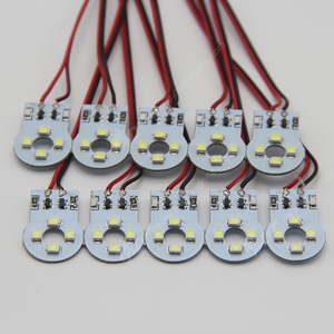 ไฟเปลี่ยนสำหรับเครื่องพินบอล สีขาวเย็น ป้องกันการกระพริบ AC/DC 6.3V 4X SMD 3528LEDs ไฟ LED สำหรับเสาเครื่องพินบอล - Product Image 1
