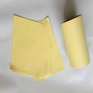 Yellow Silicone Coated Release <strong>Paper</strong> for Adhesive Sticker Release <strong>Paper</strong> Jumbo Roll 1090mm - Product Image 5