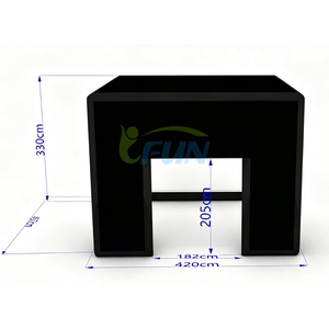 Carpa Inflable Personalizada para Simulador de Golf, Recinto Inflable para Simulador de Golf en Interiores y Exteriores con Pantalla de Cine para Entrenamiento de Golf - Product Image 6