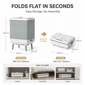 <span class=keywords><strong>Scaldasalviette</strong></span> Elettrico Pieghevole Certificato ETL con Spegnimento Automatico e Timer <span class=keywords><strong>per</strong></span> Casa e Hotel - Product Image 3