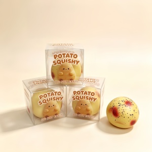 Juguete antiestrés de patata miniatura hecha a mano, bola de apretar, juguete sensorial para aliviar <span class=keywords><strong>el</strong></span> estrés, para venta al por mayor - Product Image 4