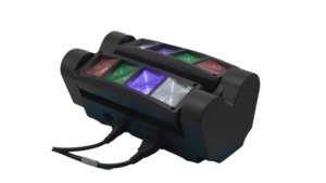 Mini LED giai đoạn <span class=keywords><strong>r</strong></span>ửa ánh sáng RGBW phát ra di chuyển đèn cho Câu lạc bộ Đêm & công viên chủ đề sử dụng - Product Image 5