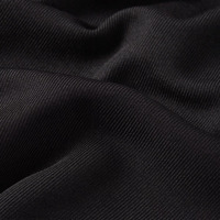 Kemeja Kerja Pria Hitam Kustom OEM Lengan Panjang Kancing Depan Model Utility Overshirt Dua Kantong Dada Model Lipat Finishing Rapi Klasik