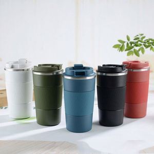 แก้วกาแฟสแตนเลสสองชั้น ขนาด 380 มล. 510 มล. วัสดุ 304 สำหรับงานปาร์ตี้ ขายส่ง ของขวัญวันแม่ สินค้าขายดี - Product Image 4