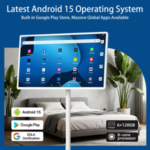 Pantalla Táctil de Señalización Digital Android 13 de 32 Pulgadas y 1920x1080, 8GB/128GB de Almacenamiento, para Publicidad en Interiores, Texto Animado, SDK - Product Image 2