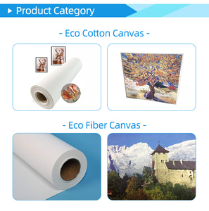 Bán buôn 380gsm Matte poly cotton phun không thấm nước Latex sinh thái dung môi in nghệ thuật vải cuộn thân thiện với môi Flex biểu ngữ sơn - Product Image 6