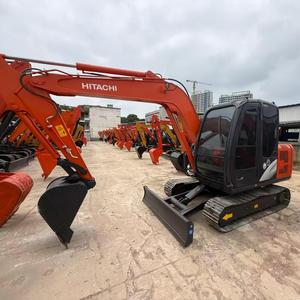Excavatrice compacte sur chenilles Hitachi ZX60 d'occasion, pièces d'origine, machines de construction minutieusement inspectées à vendre - Product Image 1
