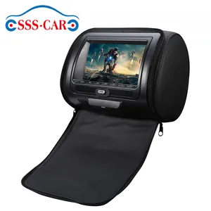 9Inch Hoofdsteun Dvd (Cd Game En Game Pad Inbegrepen)