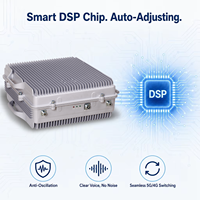 Amplificador de Señal Celular Tribanda con Gestión Remota Cloud NMS, Repetidor 5G LTE de Alta Potencia, Cobertura de 1000-3000 m², Ganancia de 30dB