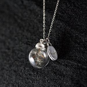 Argento Acorn Pendente, <span class=keywords><strong>ghianda</strong></span>, contenitore di Collana con Dente di Leone, Acorn Scatola Metallica Collana in oro - Product Image 5