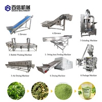 Hoogwaardige Moringa bladpoeder volautomatische productiemachine Moringa bladdroogmachine Moringa bladpoeder productielijn