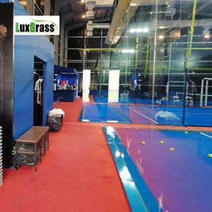 LUX <span class=keywords><strong>Padel</strong></span> Venta al por mayor Montado Gran oferta Deportes Panorámica completa sin esquina Pista de Pá<span class=keywords><strong>del</strong></span> con césped artificial - Product Image 3