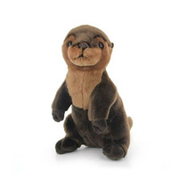 10 "asiatique Griffé Loutre Peluche Jouets En Peluche