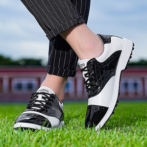 Chaussures <span class=keywords><strong>de</strong></span> <span class=keywords><strong>golf</strong></span> pour hommes, baskets d'entraînement professionnel, chaussures <span class=keywords><strong>de</strong></span> <span class=keywords><strong>golf</strong></span> imperméables et antidérapantes, nouvelle mode au prix <span class=keywords><strong>de</strong></span> gros - Product Image 4