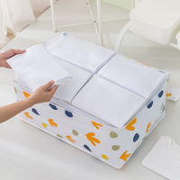 Sac de rangement pliable Le nouveau sac de rangement en peva pour les couettes saisonnières ménagères finissant le sac de rangement pliant