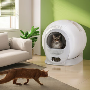 <span class=keywords><strong>Robot</strong></span> de nettoyage de litière Kitty APP Control <span class=keywords><strong>Robot</strong></span> de nettoyage de litière pour chat automatique 9L Grande capacité en plastique pour chats - Product Image 1