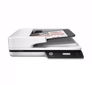 Scanner HP ScanJet <span class=keywords><strong>Pro</strong></span> 4500 Fn1 A4 30ppm 60ipm Duplex, chargeur automatique de documents (ADF) à plat 50 pages, Ethernet, Wi-Fi, écran tactile - Product Image 6