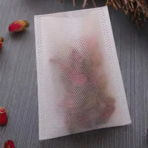 Wholesale Disposable Heat Seal Empty Tea Bags Non Woven Fabrics Herbs Filter Sachet