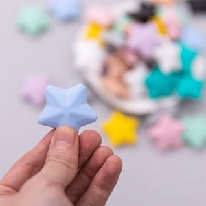 BPA free <span class=keywords><strong>Silicone</strong></span> nhỏ hình ngôi sao hạt bé <span class=keywords><strong>Teether</strong></span> - Product Image 4