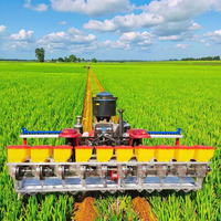 Semoir de précision agricole pour rizières et champs secs, régulateur de taux de semis, 12 rangs, boîte de vitesses