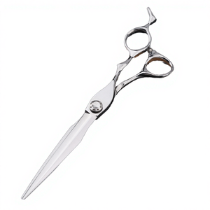 FIRELION 7.5 Inch Professional Pet Grooming Tools 440C Stainless Steel Japanese <b>Dog</b> Scissors - Product Image 4