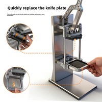 Fruit- en groente multifunctionele handmatige snijmachine, aardappelchipsmaker, professioneel keukengerei AY-L40