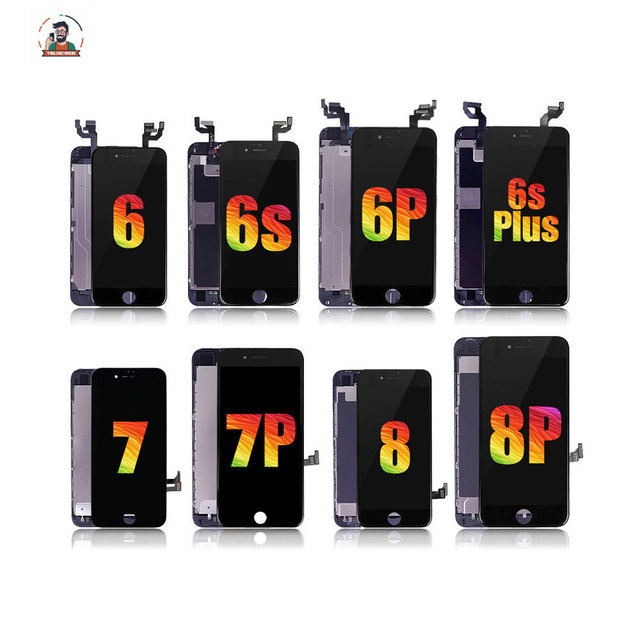 Mobile Lcd Screen for iPhone 8 Plus Cell for iPhone 6 7 8 Lcd Mobile Phone Accessories Display Lcds