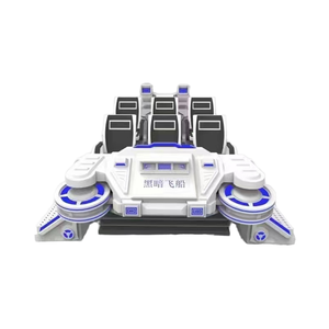 6-Seat 9D Réalité Virtuelle VR Cinéma Simulateur Intérieur Métal Plastique pour École Maison Aventure Projet Centre Commercial Amusement <span class=keywords><strong>PC</strong></span> - Product Image 1