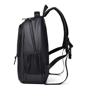 Sac à dos pour ordinateur portable imperméable et tendance pour hommes et femmes, avec doublure en polyester, sac à dos de voyage - Product Image 2