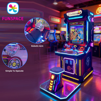 Máquina de Videojuegos Operada con Monedas para Salas de Juego y Parques de Diversiones, Gabinete de Arcade para Juego de Lucha de Brazos