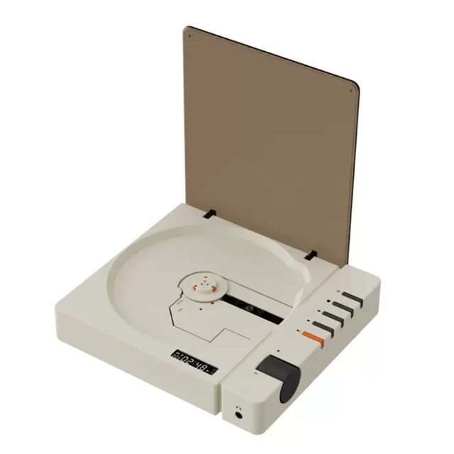 Custom Portable CD Player with Rechargeable Battery Type-C Input Hi-Fi Audio BT 5.3 CD Player