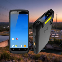 Lecteur RFID Android 865-868MHZ, lecteur-graveur RFID UHF, terminal portable de qualité industrielle de 5,72 pouces avec lecteur de codes-barres 2D Zebra