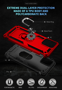 Coque de téléphone antichoc pour Motorola G 5G 2021 Power 4G 2022 G stylet 2023 G Play 2024 anneau support pare-chocs couverture - Product Image 3