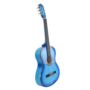 Guitare acoustique folk classique 38 pouces pour étudiants débutants, finition brillante, corps <span class=keywords><strong>en</strong></span> tilleul, côtés <span class=keywords><strong>en</strong></span> érable et palissandre - Product Image 2