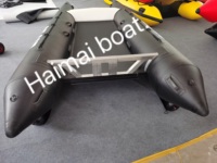 Haute qualité 430cm PVC catamaran Sport Yacht en acier inoxydable ou bois tableau arrière gonflable à grande vitesse en fibre de verre chat bateau