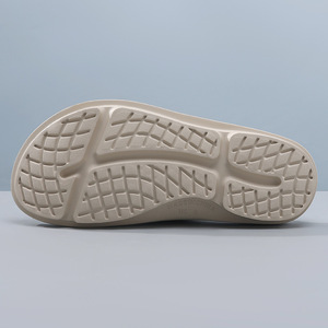 Men's Summer Outdoor Slippers Non Slip Breathable Height Increasing One Strap Sandals EVA Thick Sole <b>Beach</b> <b>Shoes</b> Black 36-45 - Product Image 4