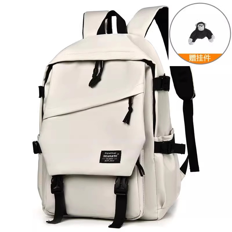 White [Gorilla pendant included]