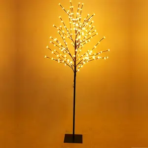 Led Weihnachts dekoration Kirschblüten baum Licht CE Kupfer verstellbar Artisilver Hot Sell Led Outdoor Luminous Tree CN;ZHE