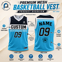 Ensemble short et maillot de basket personnalisé PURE, sans manches, col en V, bordure contrastante, panneau latéral géométrique, uniforme d'équipe, nom et numéro