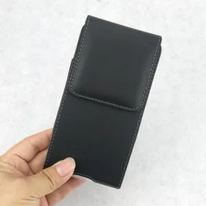 Protector Mobile Phone House Leather Waistband Vertical Mobile Pouch;Belt Clip Mobile House For iPhone Samsung Universal Case