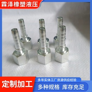 ข้อต่อไฮดรอลิก Linze เกลียวใน สแตนเลส หกเหลี่ยม แบบตรง สำหรับสายน้ำมัน - Product Image 2