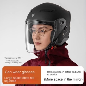 ABS Motocicleta Clase Nuevo GB 3C Certificado Hombres Invierno Cálido Casco integral Four Seasons Universal Casco <span class=keywords><strong>de</strong></span> vehículo eléctrico - Product Image 4
