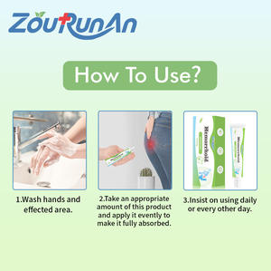 Salep wasir herbal alami 20g, salep & krim pereda nyeri kuat untuk tumpukan Internal/eksternal, penggunaan CE bersertifikat - Product Image 6