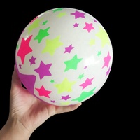 Balle élastique de Fitness gonflable sans fil, jouet pour enfants, Flash lumineux clignotant