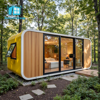 Cabane Apple préfabriquée moderne de luxe, petite maison, maisons conteneurs personnalisées, pod de travail, conception de villa