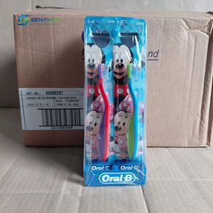 Cepillo de dientes Oral B para adultos, etapa 2, cerdas ultra suaves de carbón, blanqueador, tamaño regular, precio económico, de Vietnam. - Product Image 3