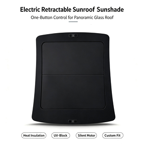 Parasol con Bloqueo UV para <span class=keywords><strong>Tesla</strong></span> Model X 2016-2024, Cubierta de Privacidad para Techo de Vidrio, Paneles Deslizantes, Sistema de Paneles Motorizados de Marca Privada - Product Image 1