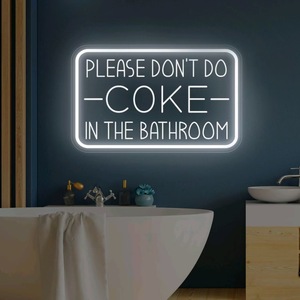 Lumière <span class=keywords><strong>LED</strong></span> néon blanche douce alimentée par USB, panneau lumineux pour <span class=keywords><strong>salle</strong></span> <span class=keywords><strong>de</strong></span> <span class=keywords><strong>bain</strong></span>, décoration murale pour salon et chambre à coucher - Product Image 5