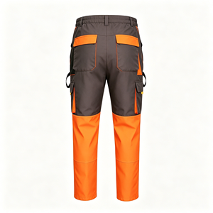 Pantalones de Trabajo Reflectantes de Alta Visibilidad ANSI Clase 1 para Seguridad Industrial - Product Image 3