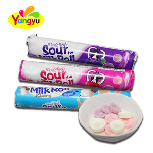Bonbons <span class=keywords><strong>au</strong></span> <span class=keywords><strong>lait</strong></span> <span class=keywords><strong>de</strong></span> <span class=keywords><strong>vache</strong></span> acidulés fruités halal, faible MOQ - Product Image 2